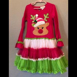 Christmas reindeer dress emily rose size 8